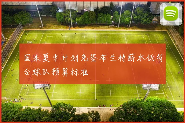 国米夏季计划免签布兰特薪水低符合球队预算标准